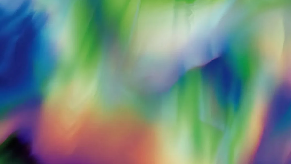 Coding agent announcement on a blurred background. 